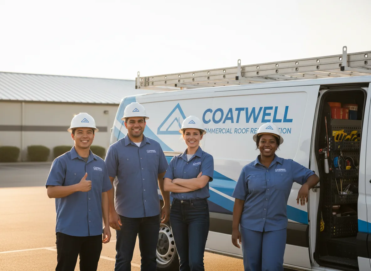 Commercial roof coating company in Empire, OH